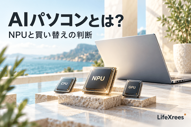 AIパソコンとは?NPU搭載PCで何が変わるのか初心者向けに解説