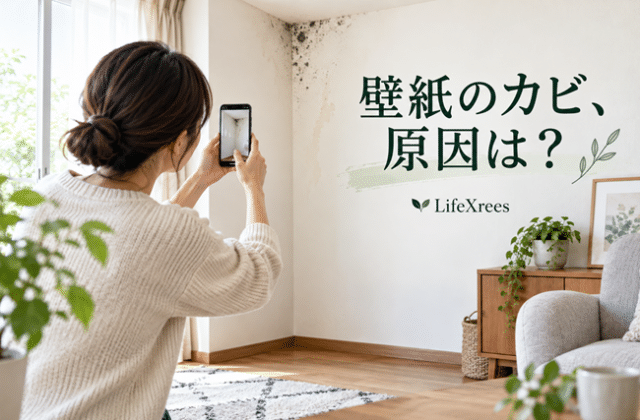壁紙にカビが生える原因は?結露・家具・漏水を見分ける方法