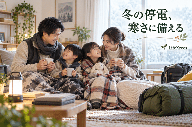 冬の停電で暖房が使えないときどうする？寒さ対策と一酸化炭素中毒の注意