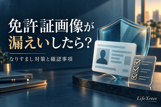 運転免許証の画像が漏えいしたらどうする？なりすまし・フィッシング被害を防ぐ確認事項