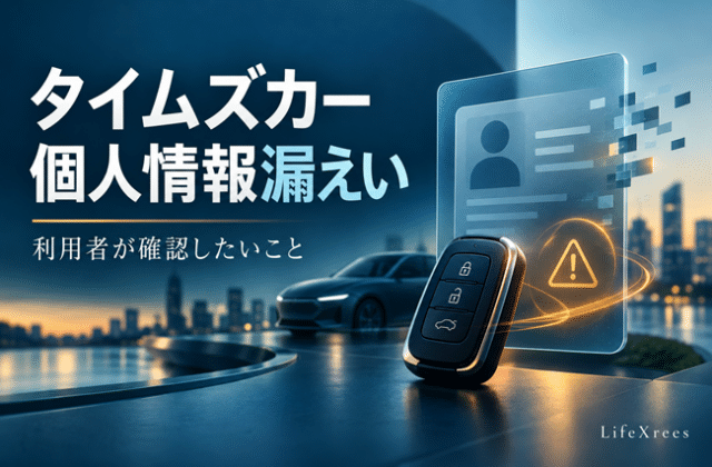 タイムズカーの個人情報漏えいで何が起きた？免許証画像流出と利用者が確認したいこと